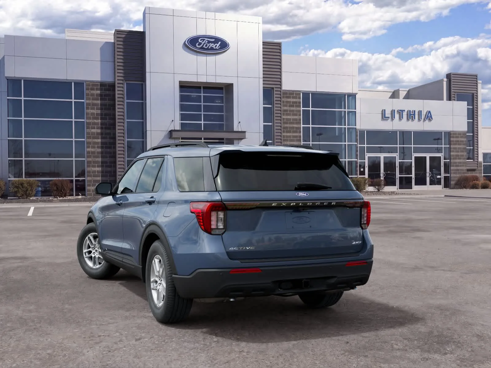 New 2027 Vapor Blue Metallic Ford Active image 8