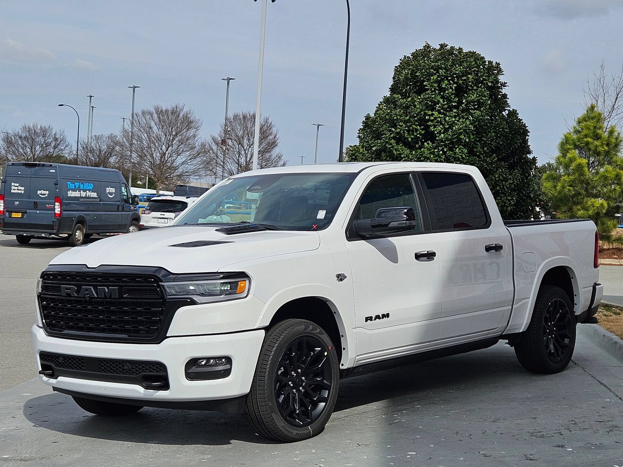 New 2026 Bright White Clear-Coat Exterior Paint RAM Limited image 3
