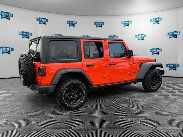 Certified Used 2023 Orange Jeep Willys 4xe image 6