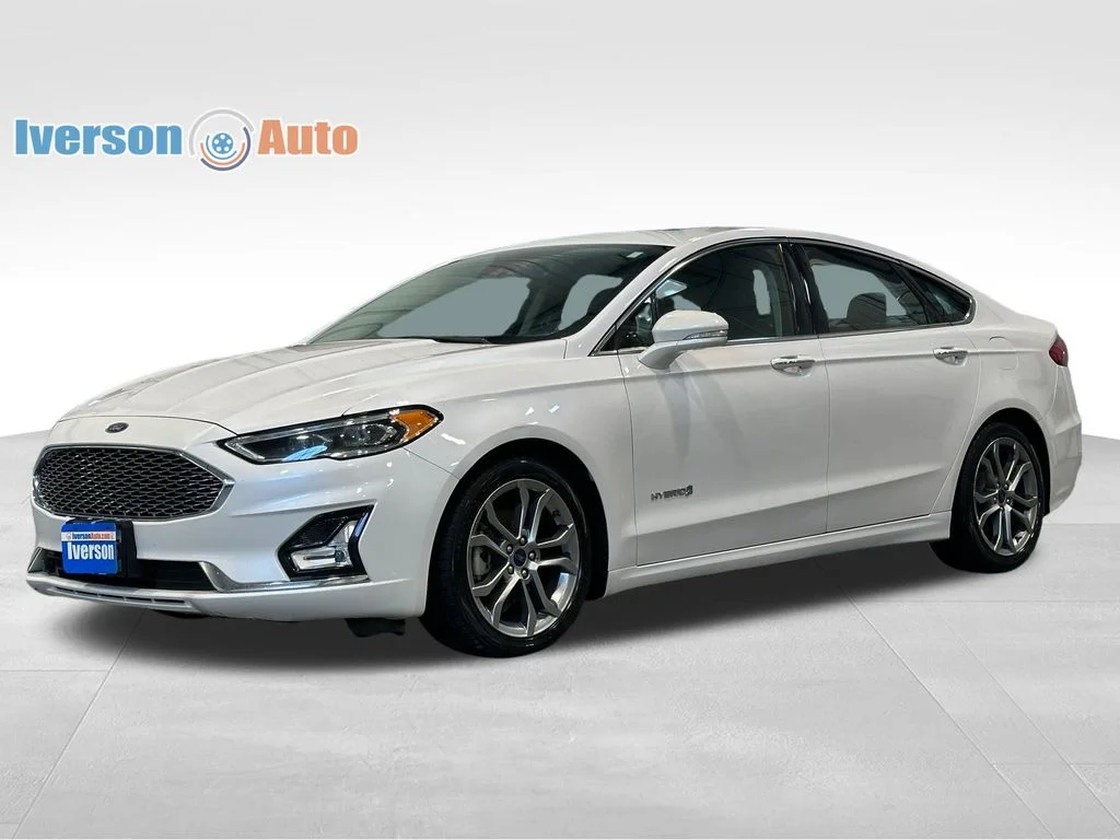 Used 2019 White Ford Titanium image 4
