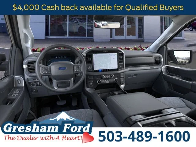 New 2026 Carbonized Gray Metallic Ford XLT image 10