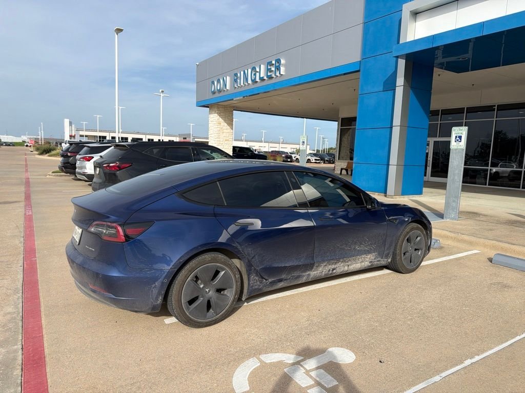 Used 2022 Tesla Model 3 Long Range with VIN 5YJ3E1EB7NF360910 for sale in Temple, TX