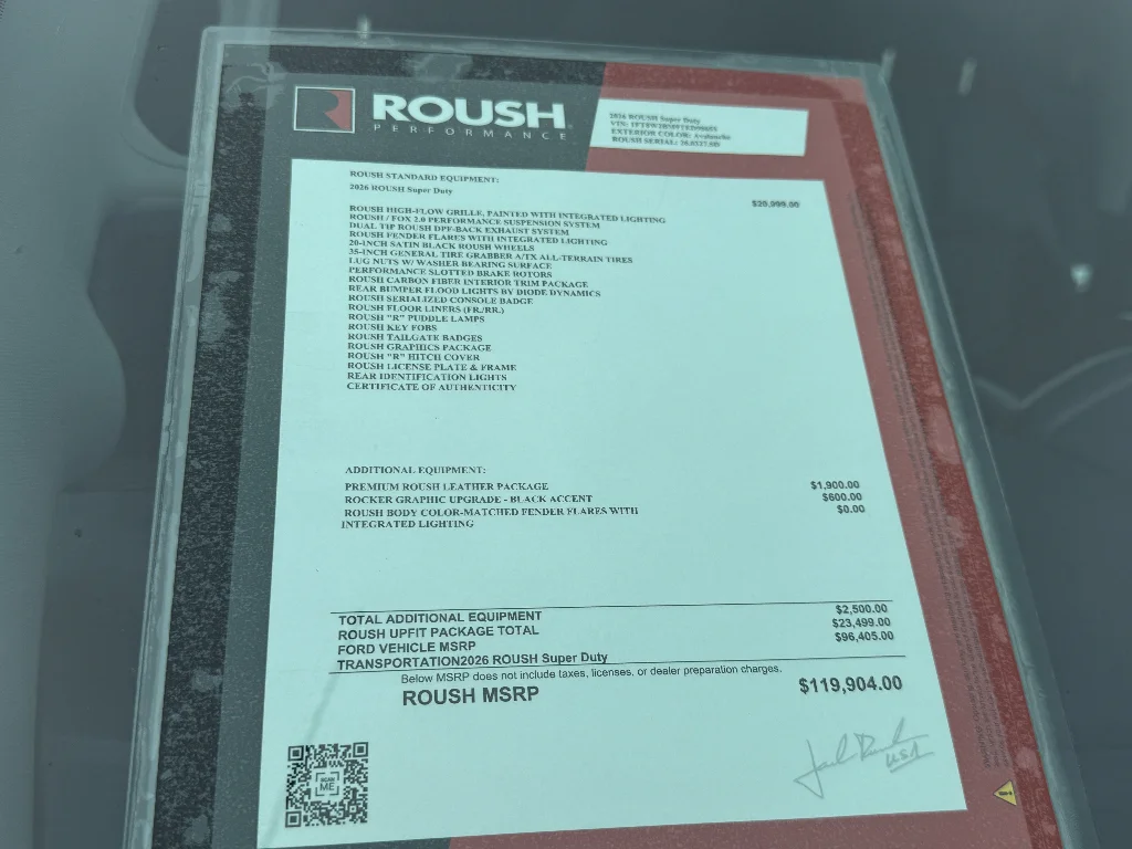 New 2026 Avalanche Ford ROUSH image 31