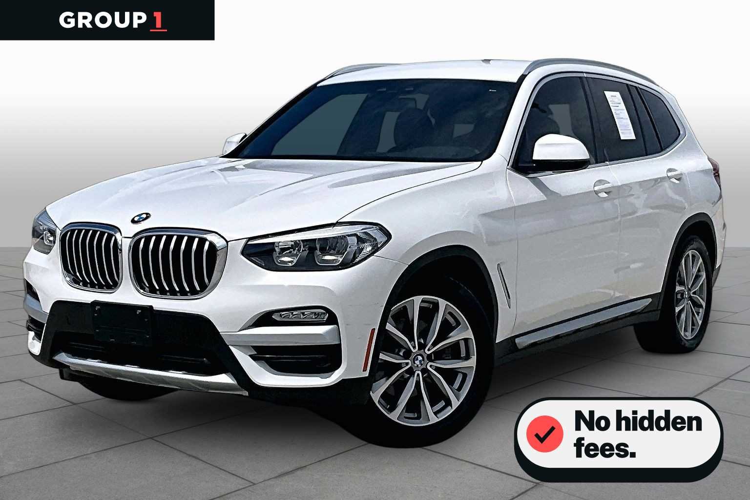 2019 BMW X3 sDrive30i