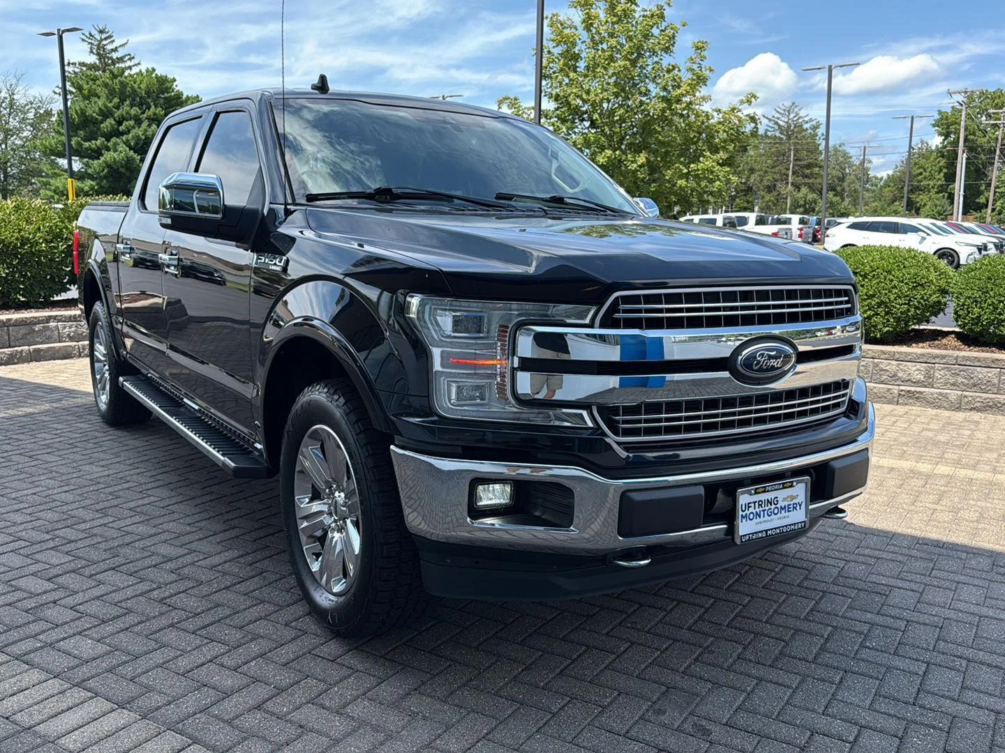 Used 2020 Agate Black Metallic Ford LARIAT image 7