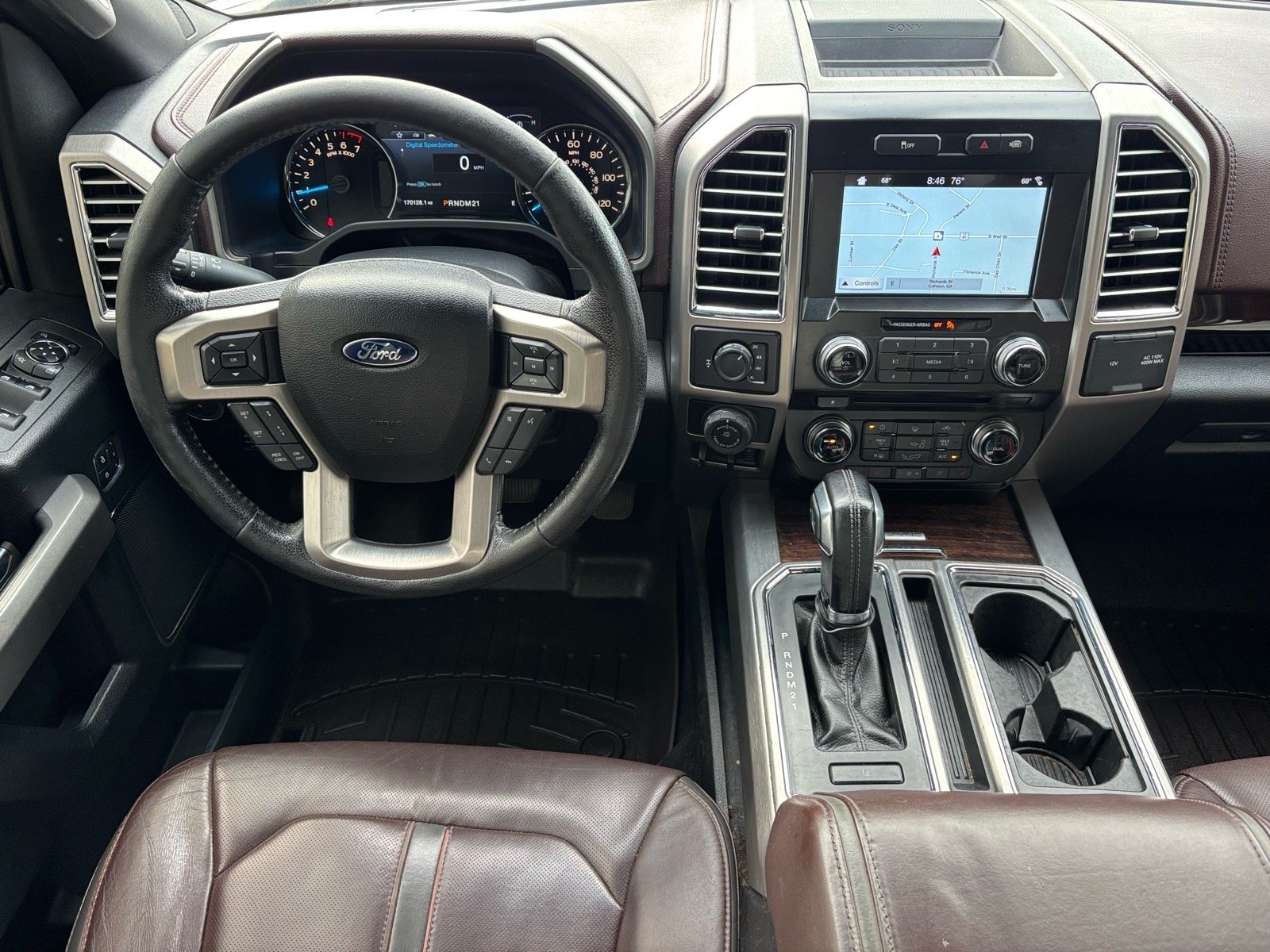 Used 2016 White Platinum Tri-Coat Metallic Ford Platinum image 14