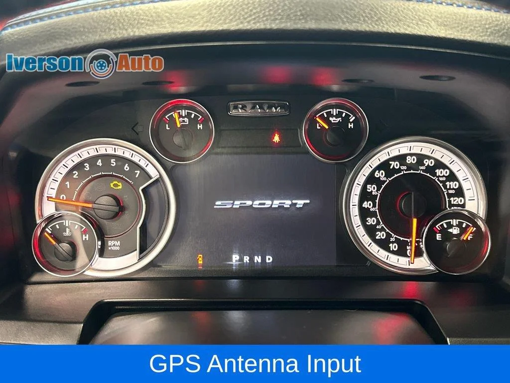 Used 2018 Hydro Blue Pearlcoat Ram Sport image 19