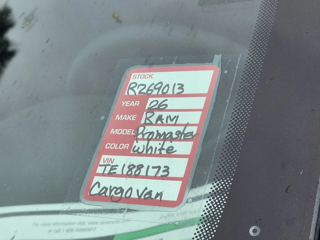 New 2026 Bright White Clear-Coat Exterior Paint RAM Low Roof image 21