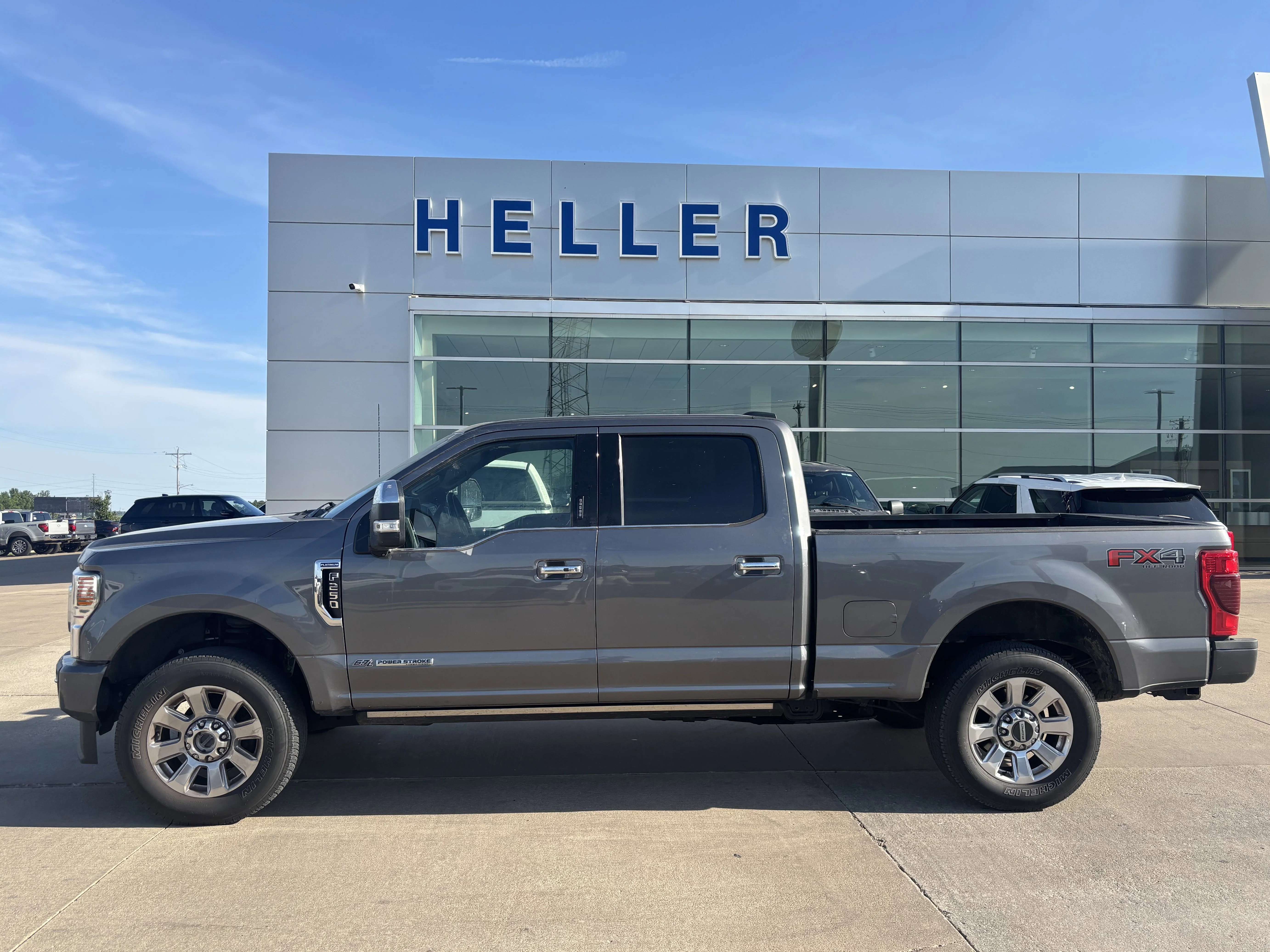 Used 2021 Carbonized Gray Metallic Ford Platinum image 3
