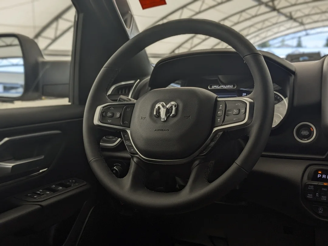 Certified Used 2025 White RAM Big Horn - - 4x4 - Night Edition - Tonneau Cover - Level II - Alpine Audio & More! image 16