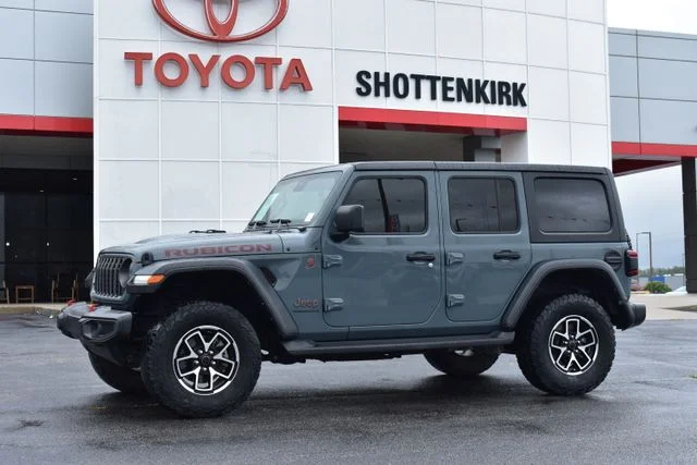 Used 2024 Gray Jeep Rubicon image 1