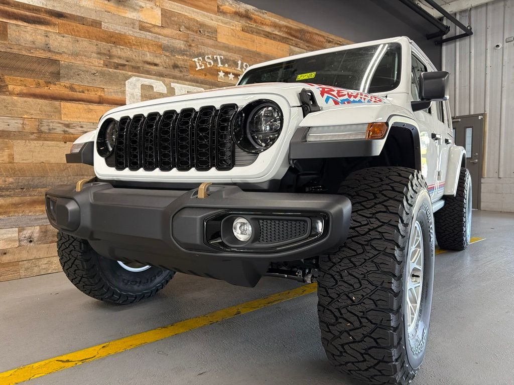 New 2026 Bright White Clearcoat Jeep Rewind Special Edition image 11