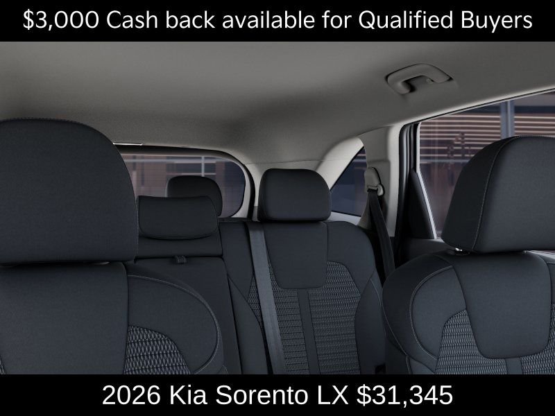 New 2026 Ebony Black Kia LX image 27