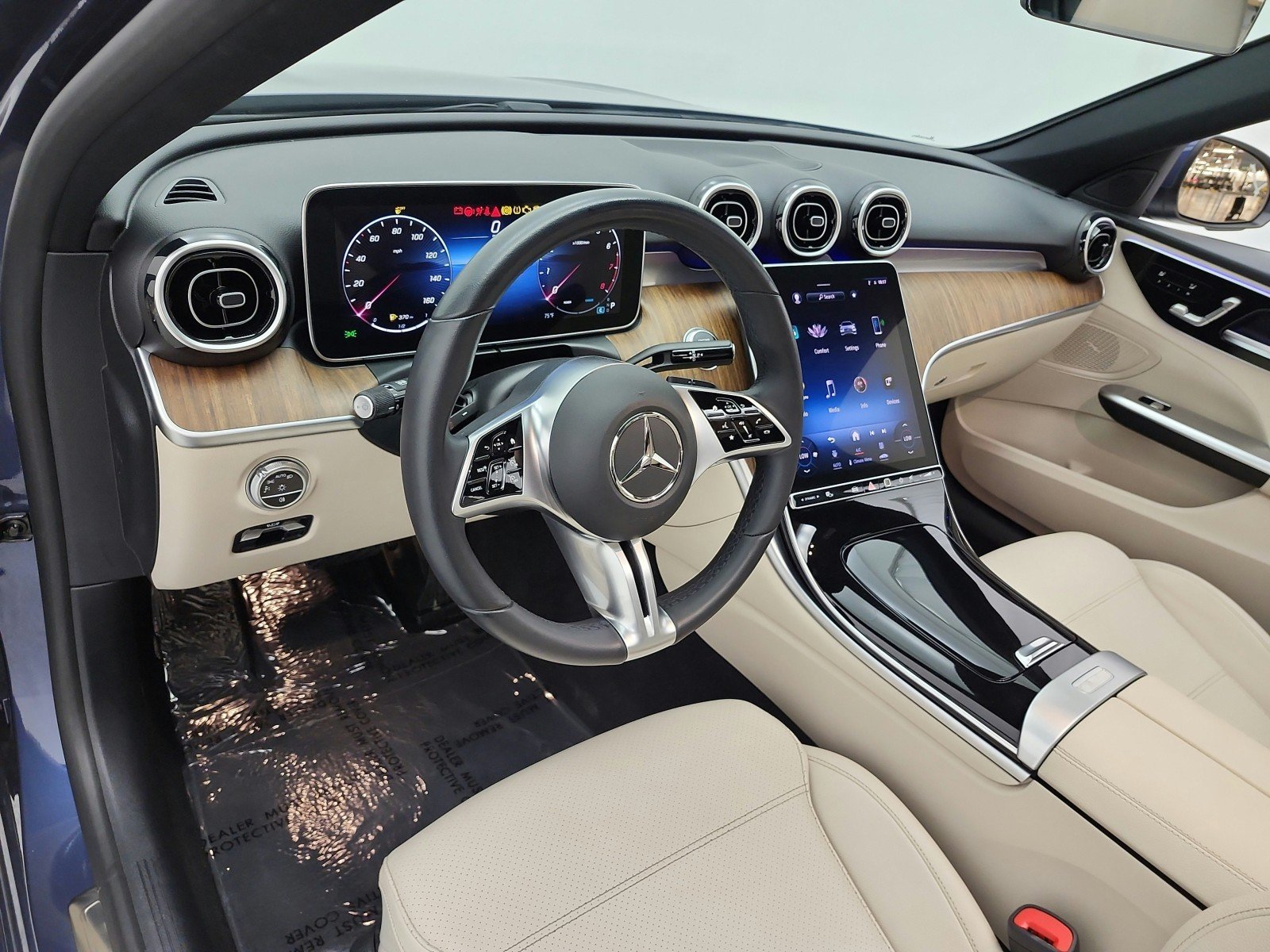 Used 2024 Twilight Blue Metallic Mercedes-Benz C 300 Sedan image 9