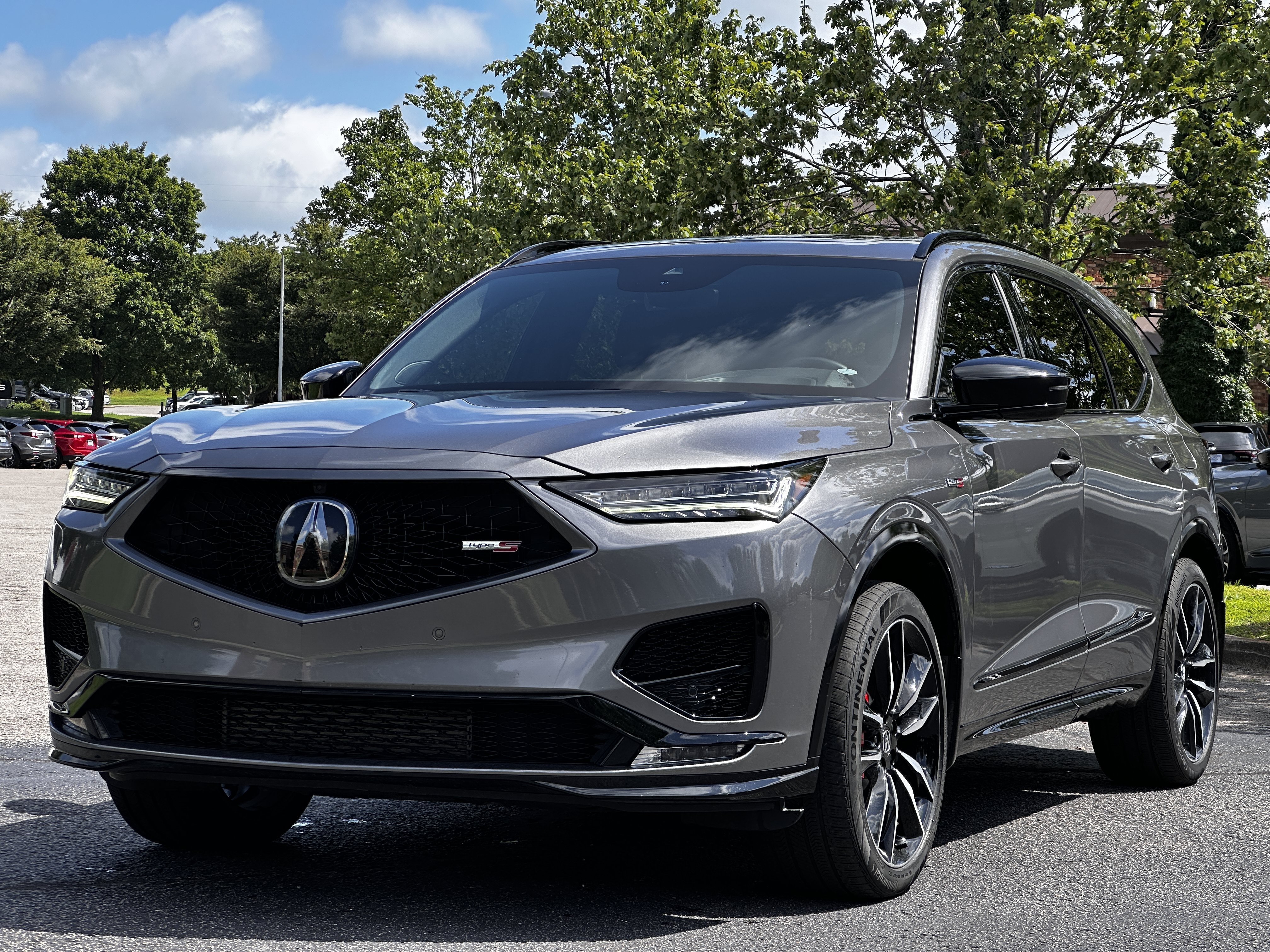Used 2023 Liquid Carbon Metallic Acura Type S AWD with Performance Wheel & Tire image 45