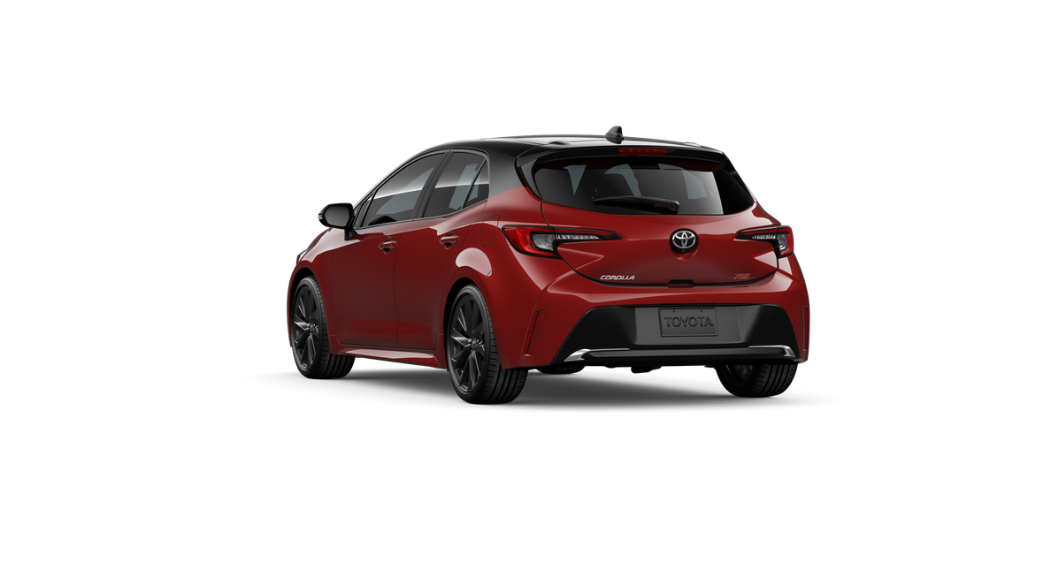 New 2026 Finish Line Red with Midnight Black Metallic roof Toyota XSE image 26