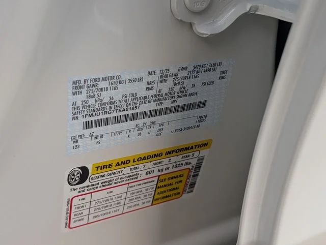 New 2026 Star White Metallic Tri-Coat Ford Tremor® image 10