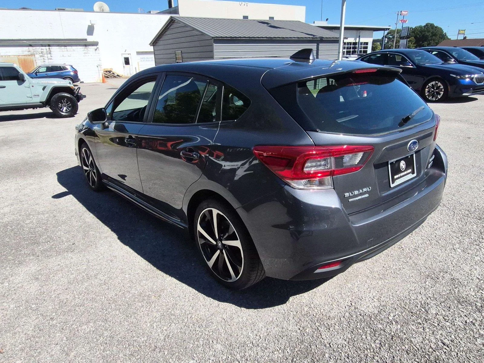 Used 2020 Magnetite Gray Metallic Subaru Sport image 3