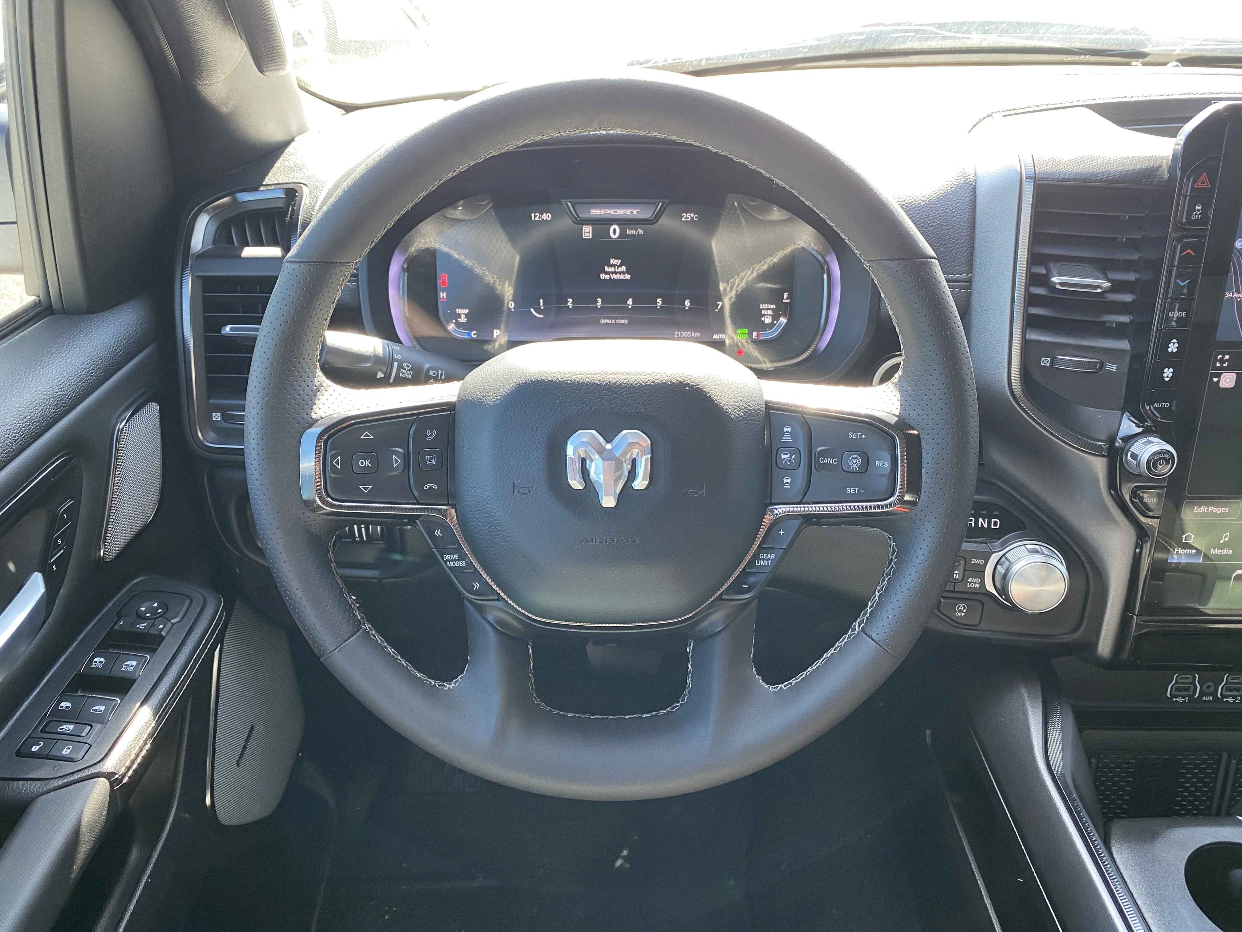 Certified Used 2025 White Ram Sport * PANORAMIC SUNROOF * FULL LEATHER * 360 CAMERA * image 12