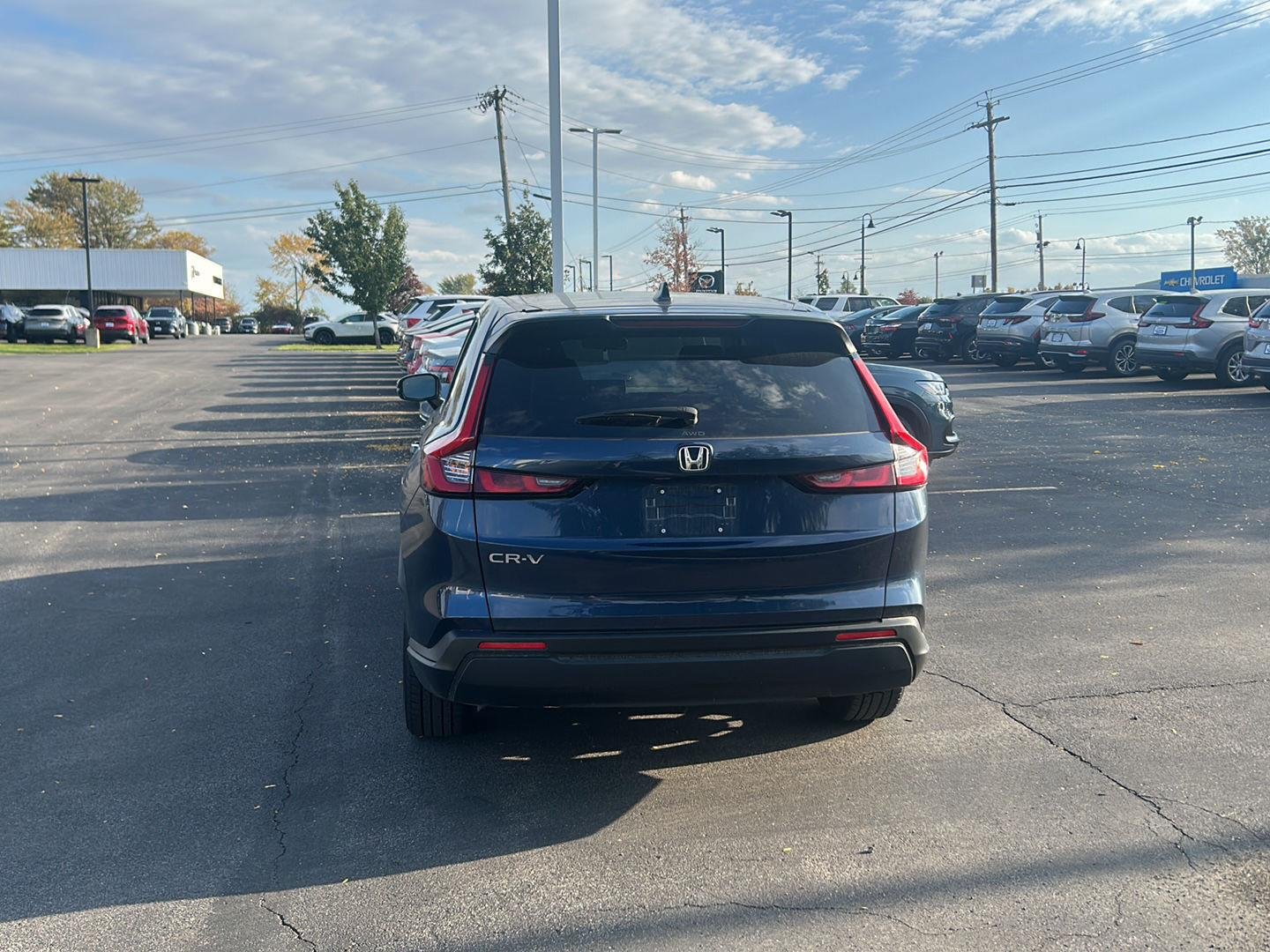 Used 2025 Canyon River Blue Metallic Honda EX image 6