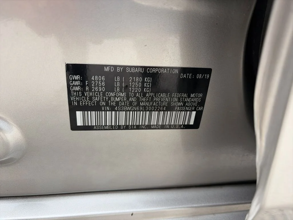 Used 2020 Gray Subaru Limited XT image 35