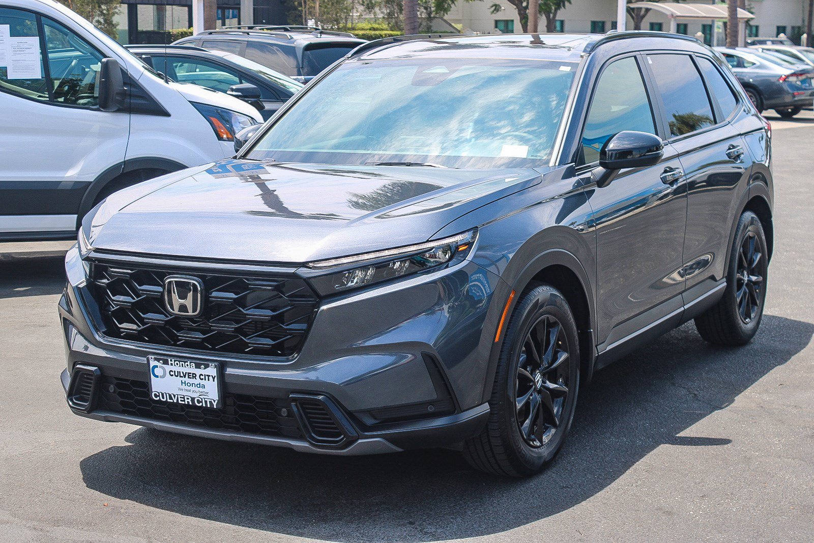 Certified Used 2026 Meteorite Gray Metallic Honda 2WD Sport-L Hybrid image 3