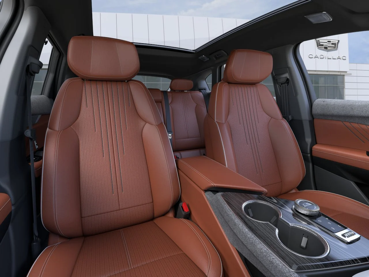 New 2026 Vibrant White Tricoat Cadillac Premium Sport image 16