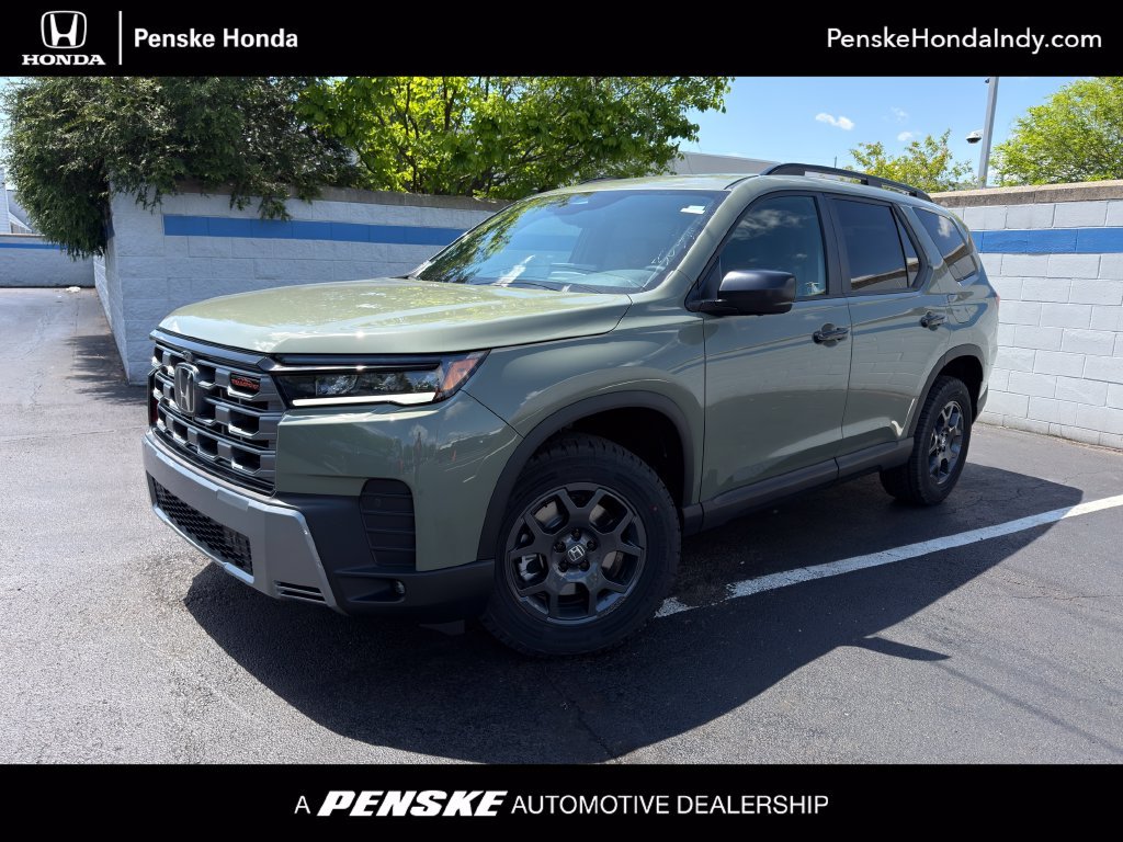 New 2026 Ash Green Metallic Honda TrailSport image 1