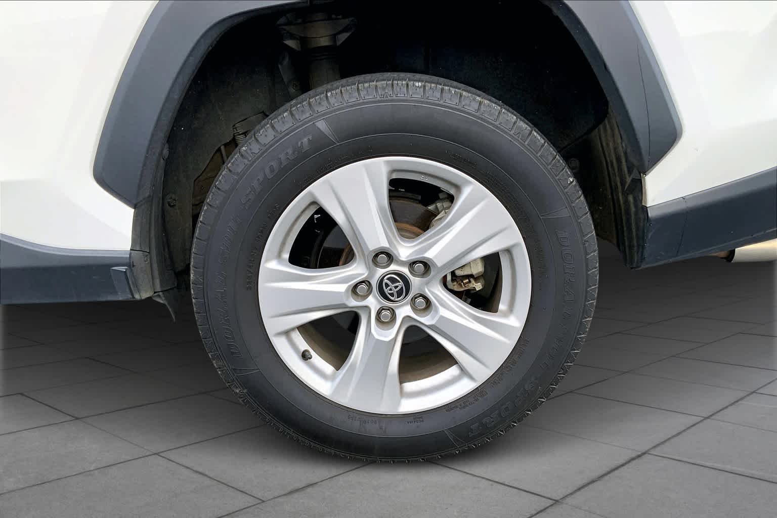 Used 2021 Super White Toyota XLE image 11