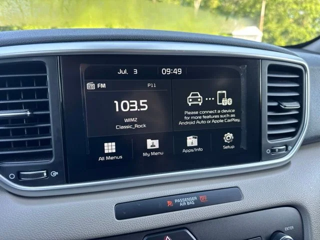 Used 2021 Blue Kia LX image 19