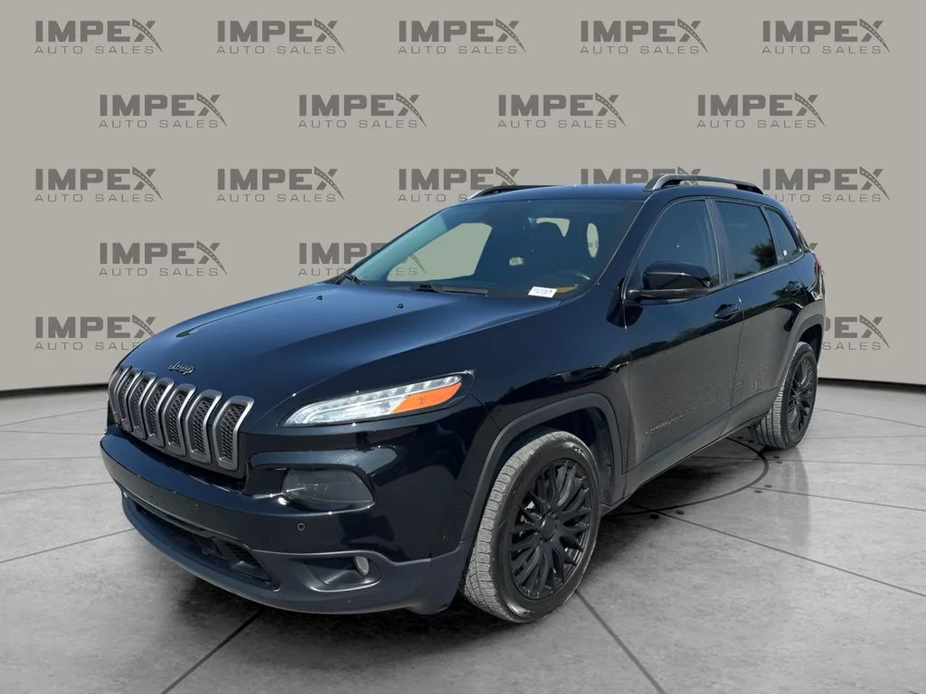 Used 2015 Black Jeep Limited image 1