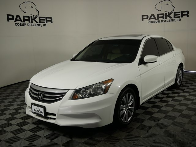 Used 2012 Taffeta White Honda EX-L image 1
