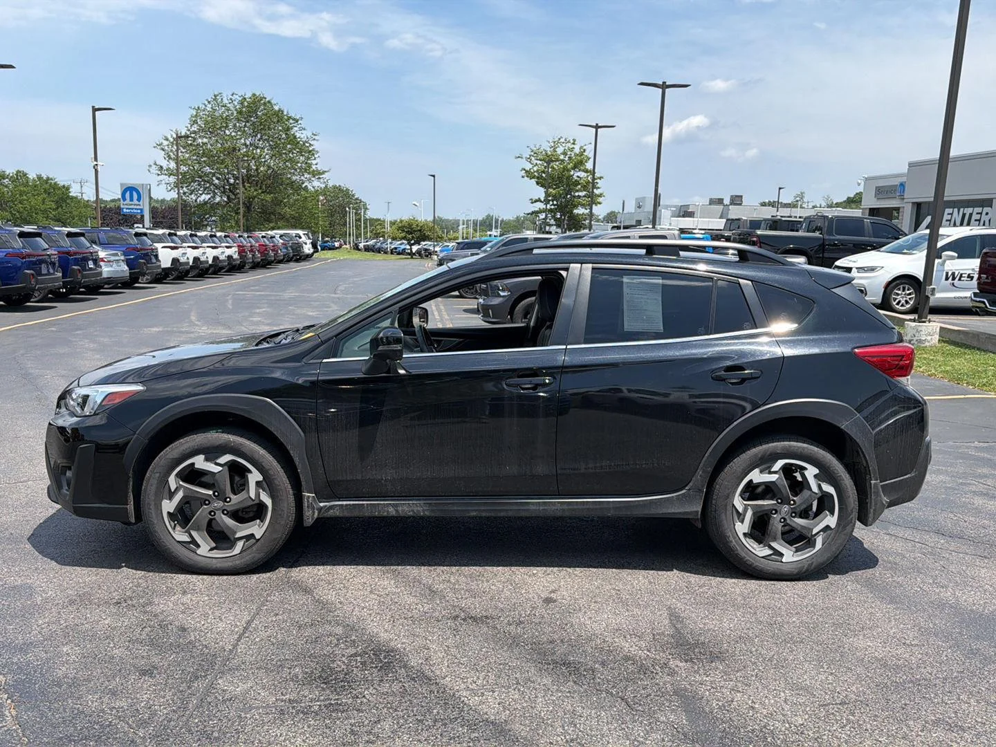 Used 2023 Crystal Black Silica Subaru Limited image 11