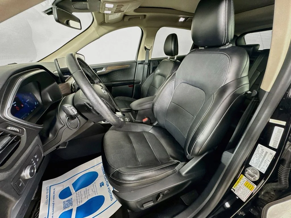 Used 2020 Black Ford Titanium image 24