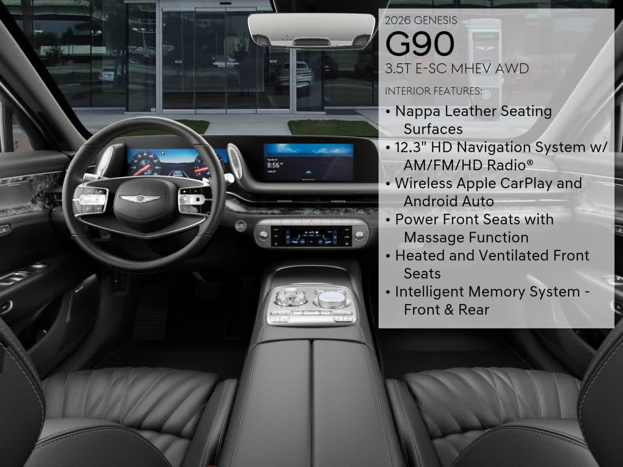 2026 GENESIS G90 Base - Photo 17