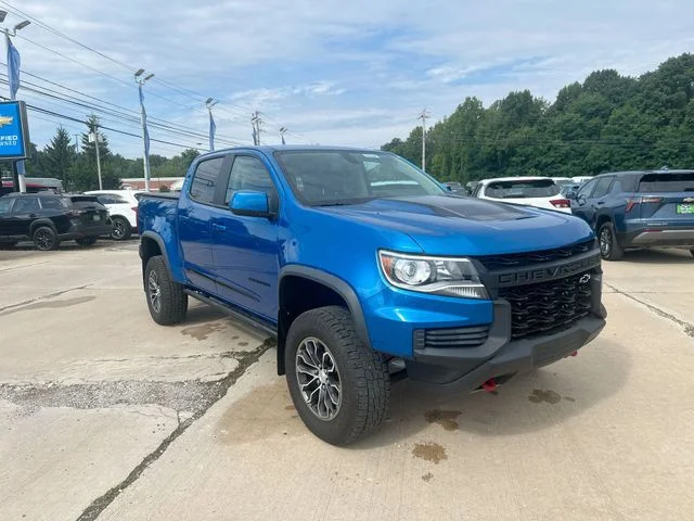 Used 2021 Blue Chevrolet ZR2 image 12
