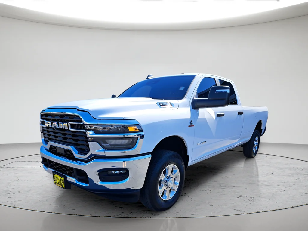 New 2026 Bright White Clear-Coat Exterior Paint RAM Big Horn image 1