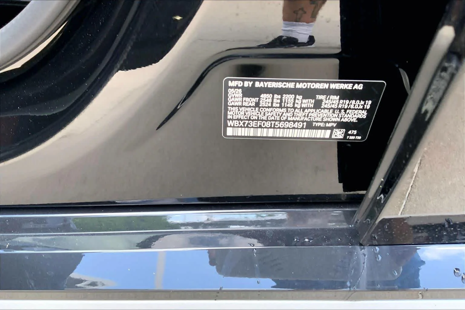 New 2026 Black Sapphire Metallic BMW xDrive28i image 16