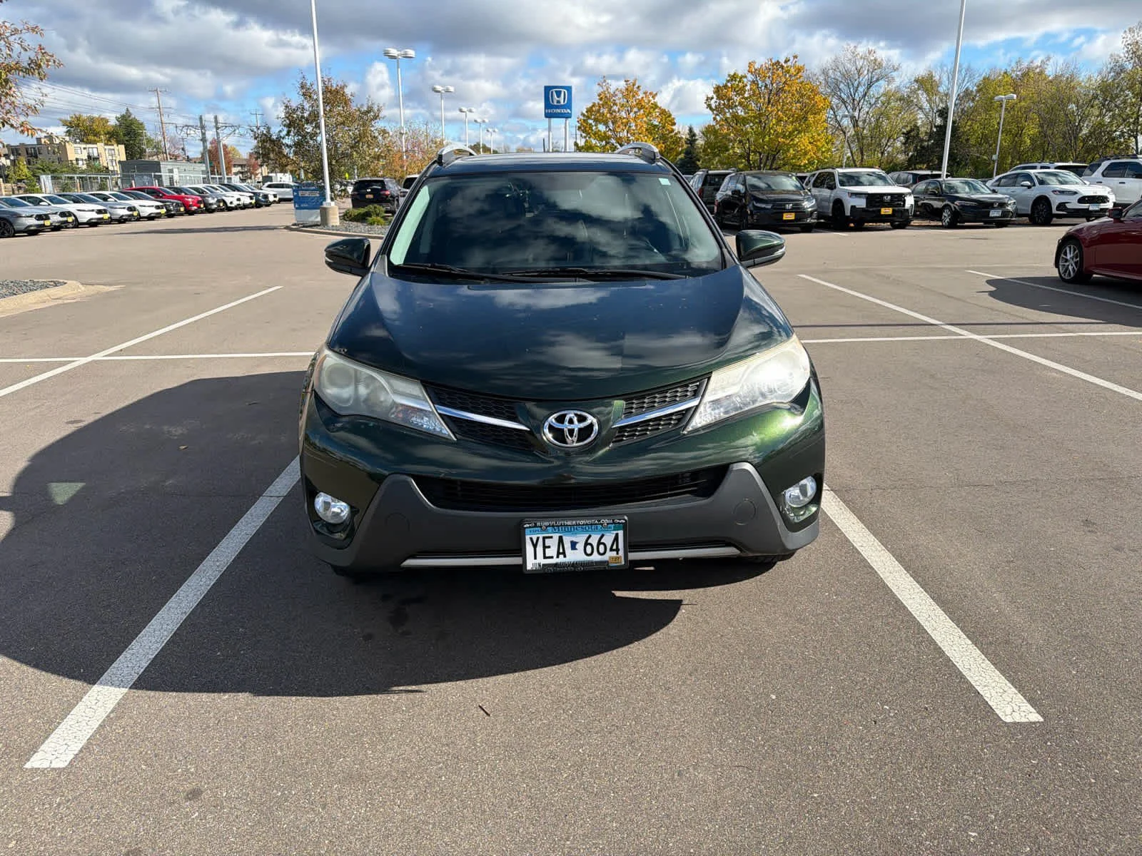 Used 2013 Spruce Mica Toyota XLE image 2