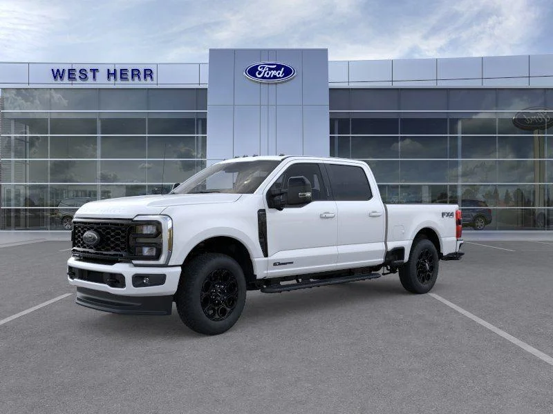 New 2026 Star White Metallic Tri-Coat Ford F-250® Lariat® image 2
