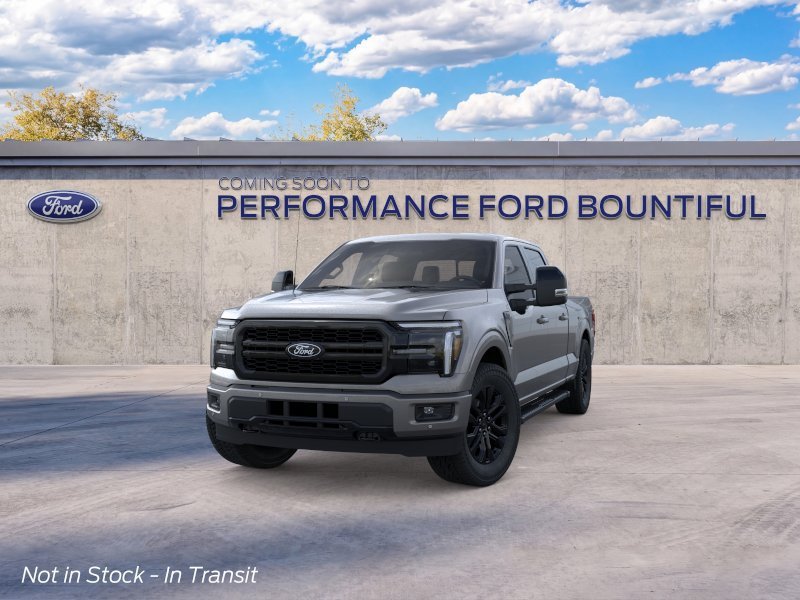 New 2026 Carbonized Gray Metallic Ford LARIAT image 2