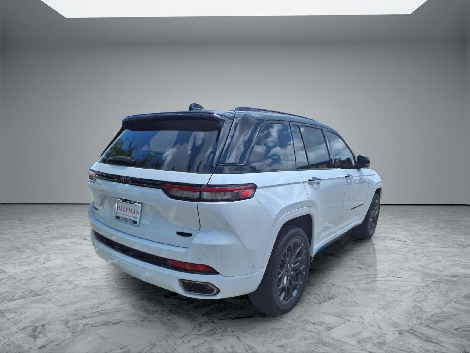 Used 2025 Bright White Clearcoat Jeep Summit image 7