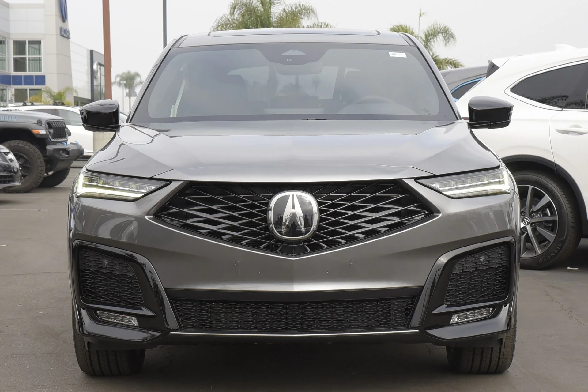 New 2026 Liquid Carbon Metallic Acura SH-AWD A-Spec image 3