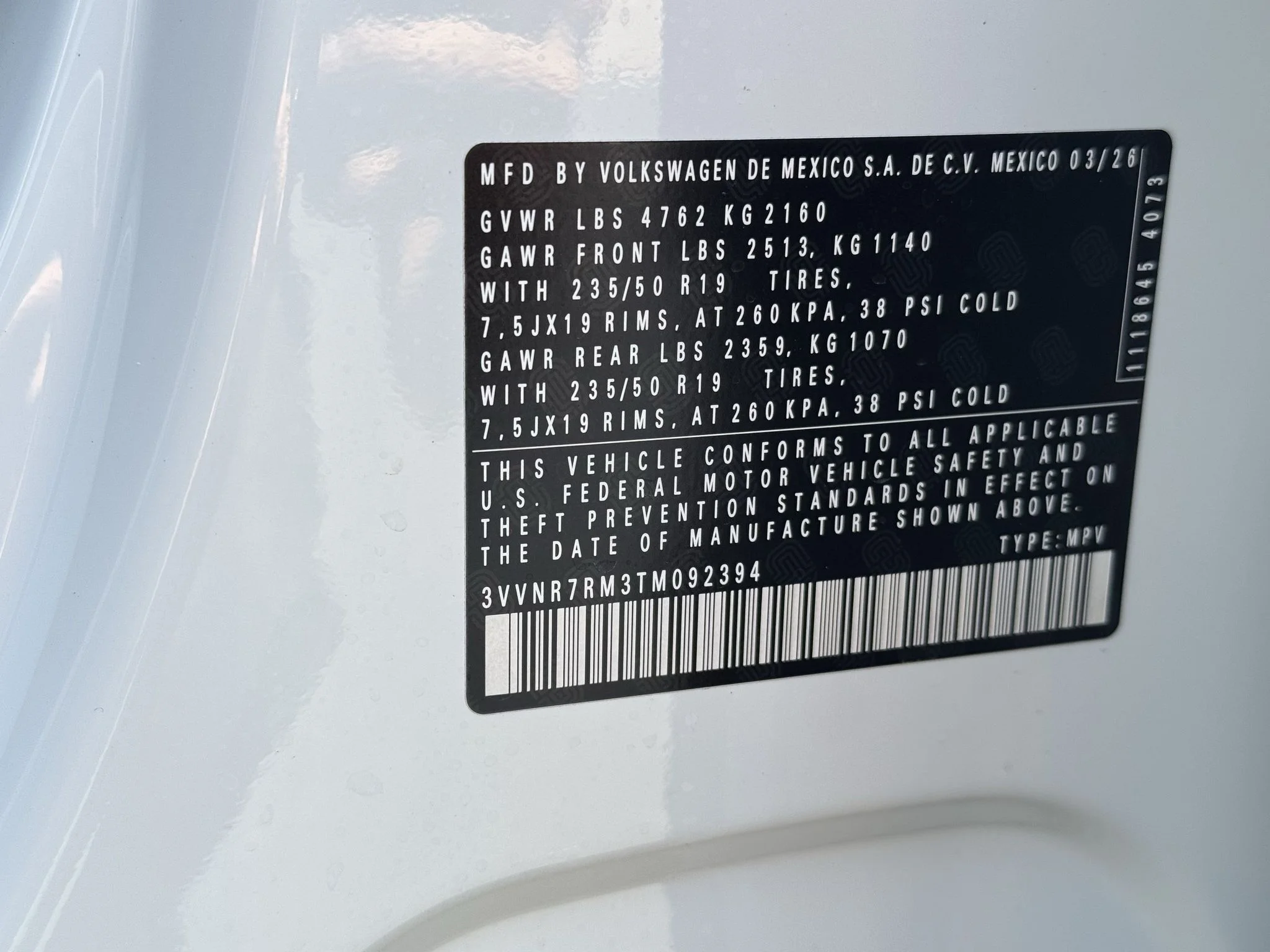 New 2026 Pure White Volkswagen SE image 37