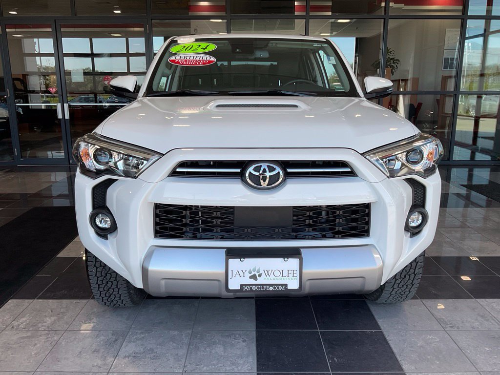 Certified 2024 Toyota 4Runner TRD Off-Road Premium with VIN JTERU5JR3R6247654 for sale in Kansas City