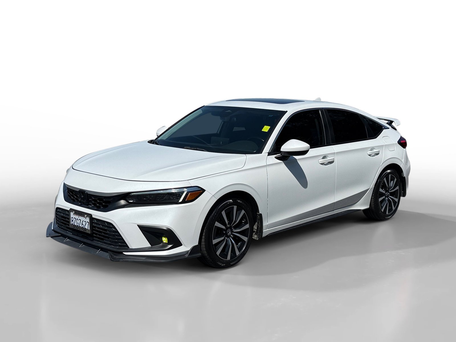 Used 2022 Platinum White Pearl Honda EX-L image 1