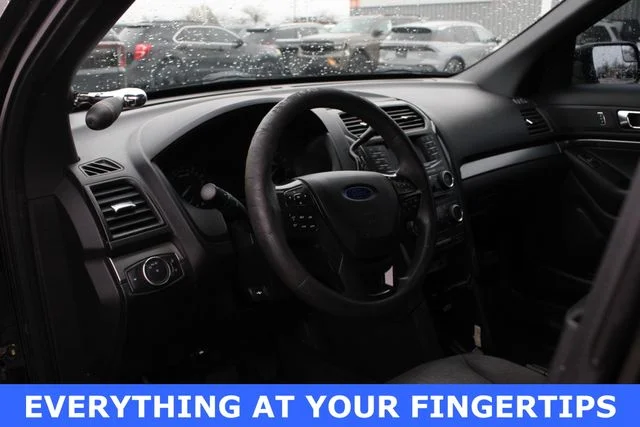 Used 2017 Ford Explorer Utility Police Interceptor with VIN 1FM5K8AR5HGD66627 for sale in Lafayette, IN
