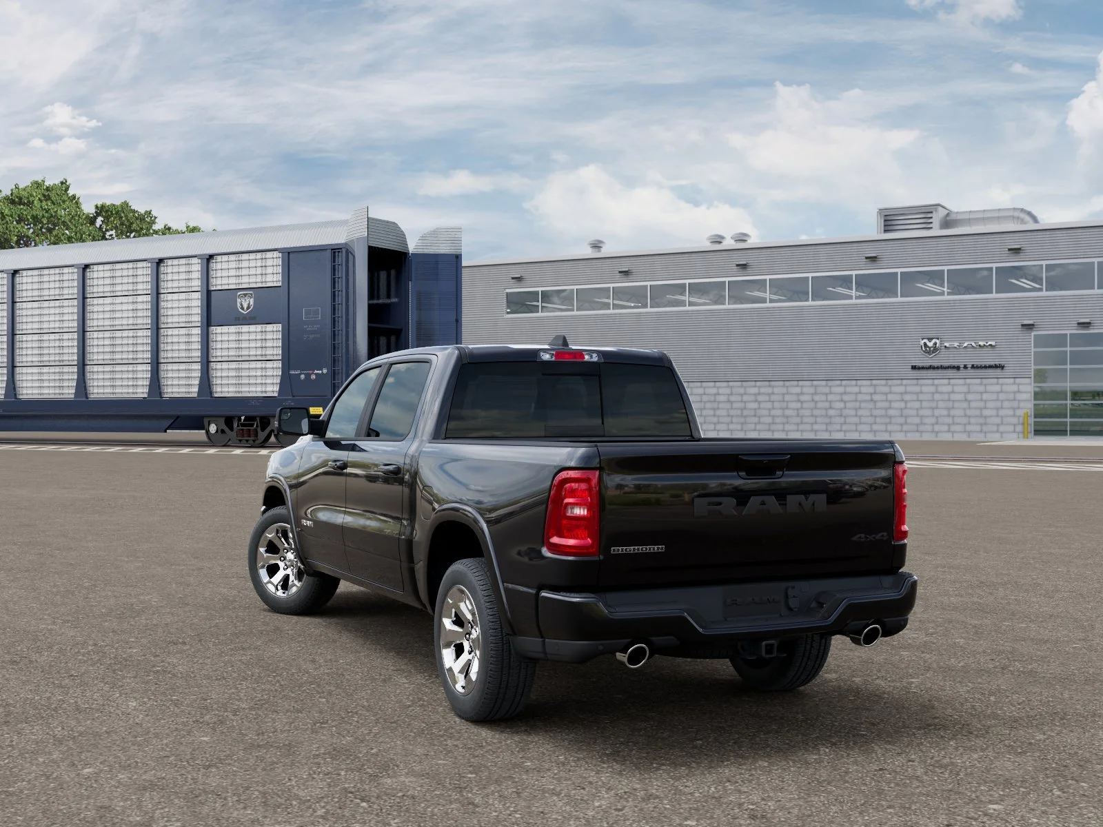 New 2026 Diamond Black Ram Big Horn/Lone Star image 3