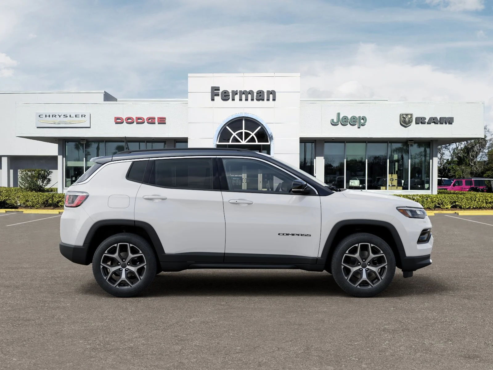 New 2026 Bright White Clear-Coat Exterior Paint Jeep Limited image 54
