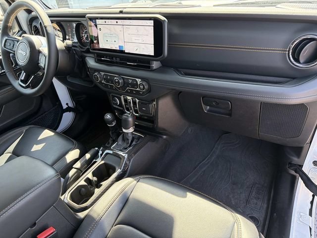Used 2024 Bright White Clea Jeep Sahara image 16